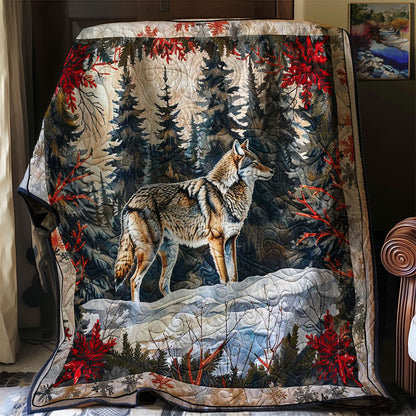 Snow Wolf WP2507038CL Quilt