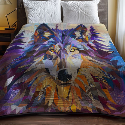 Winter Wolf Wild Animal WP2507006CL Quilt