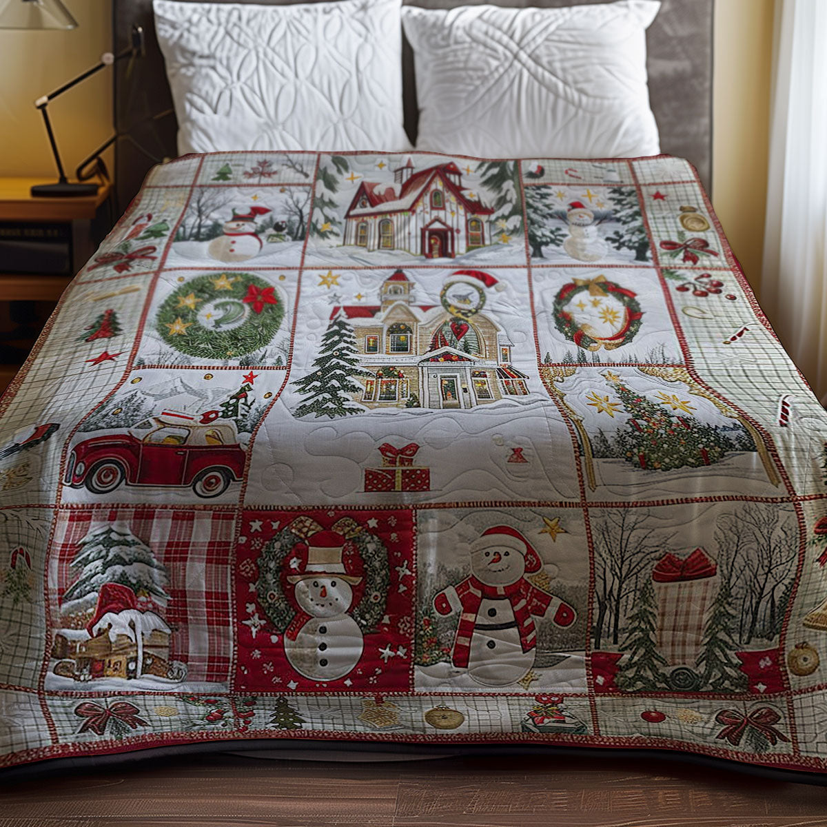 Christmas Symbol WP2507044CL Quilt