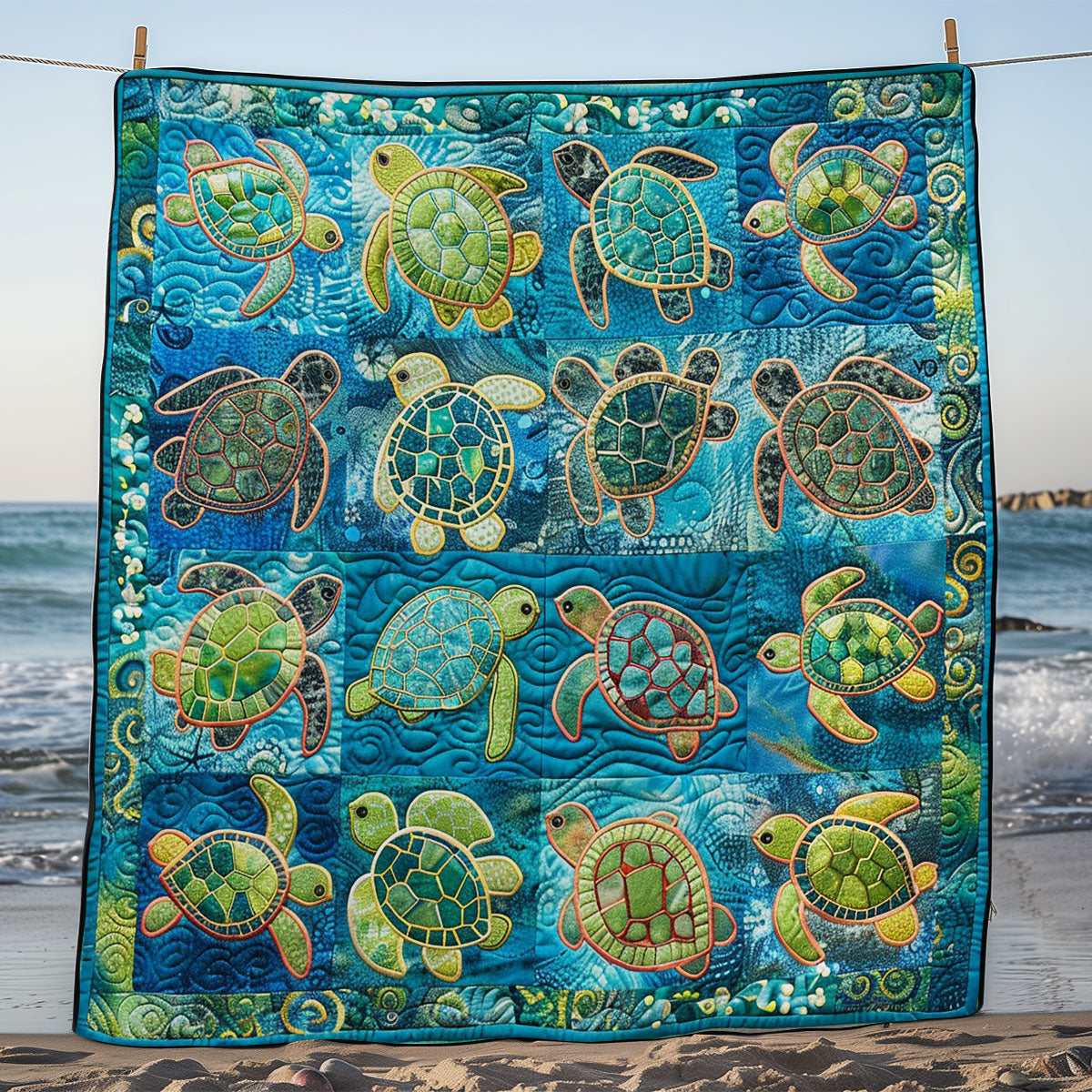 Baby Turtle WM2108006CL Quilt