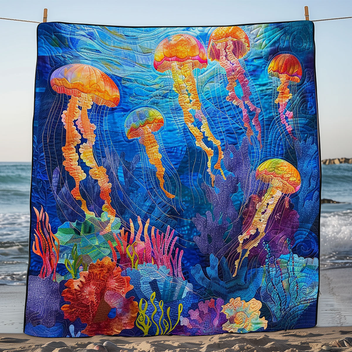 Jellyfish WM1408047CL Quilt