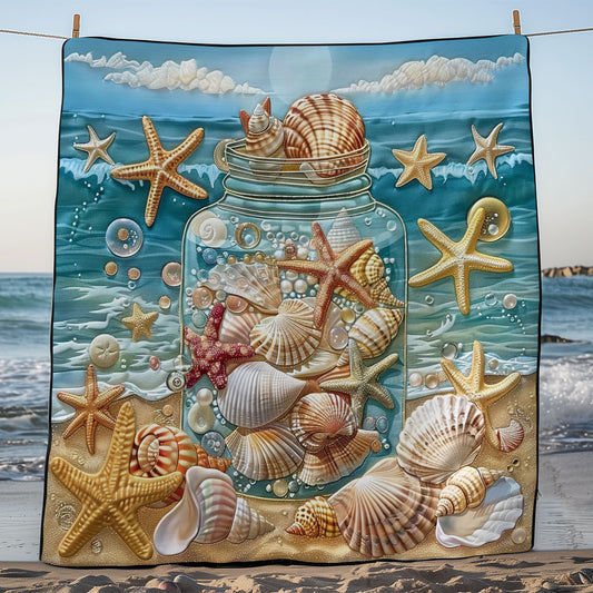 Souvenir Seashell WO1608020CL Quilt