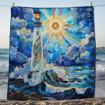 Sun Shine And Lighthouse WM15080011CL Quilt