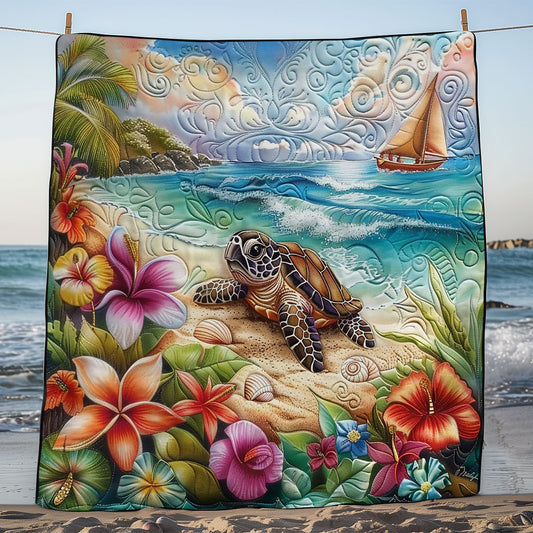 Turtle Morning Sand WM1508015CL Quilt