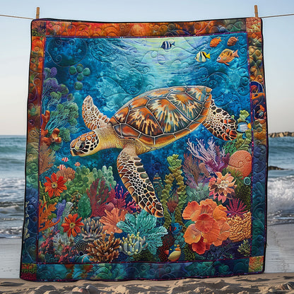 Turtle Sea WM2008004CL Quilt