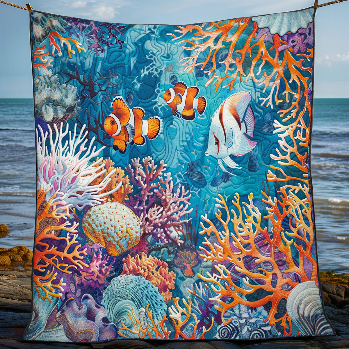 Corals Ocean WO2108023CL Quilt