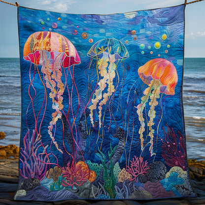 Jellyfish Castle WM1508028CL Quilt