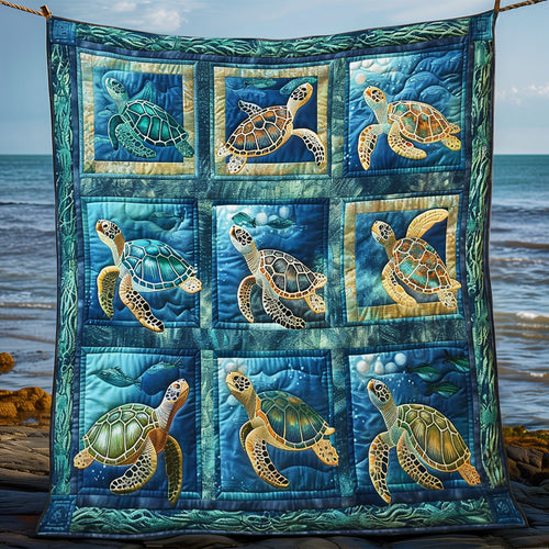 Sea Turtles WO2608028CL Quilt