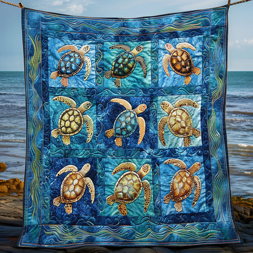 Sea Turtles WO248033CL Quilt