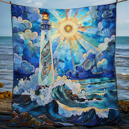 Sun Shine And Lighthouse WM15080011CL Quilt