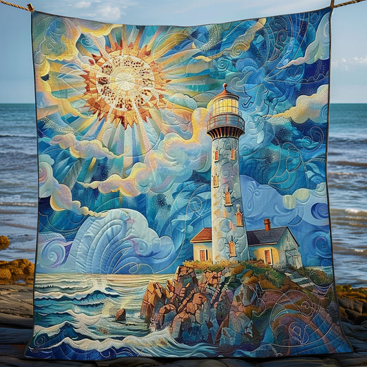 Sun Shine On Ocean WM1508008CL Quilt