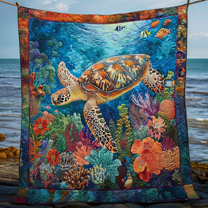 Turtle Sea WM2008004CL Quilt