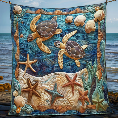 Turtle Sea WO2308044CL Quilt