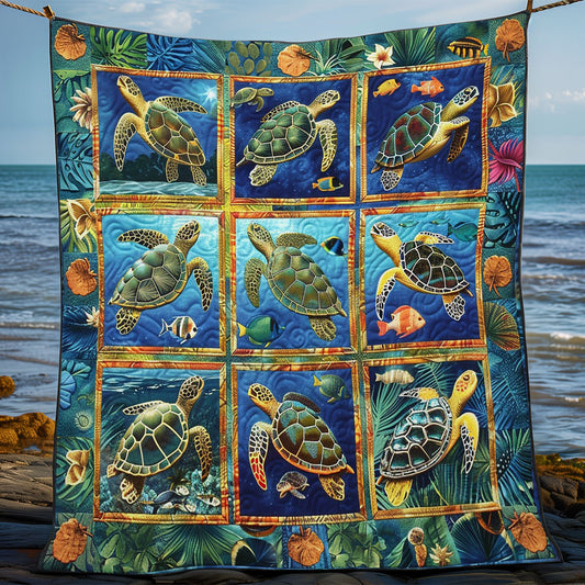 Turtle Sea WO2708026CL Quilt