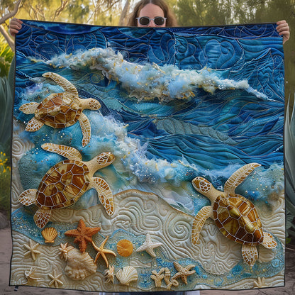 Ocean Turtle WG1408011CL Quilt