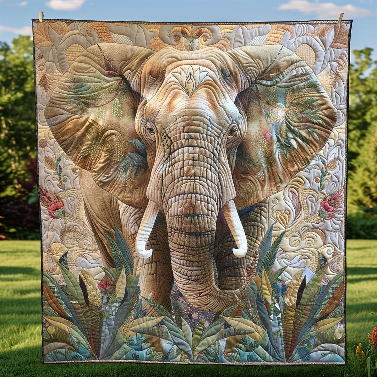 Elephant Regal XR2208013CL Quilt