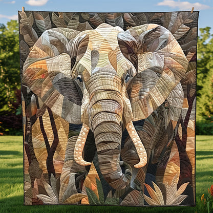 Elephant Safari XR2208011CL Quilt