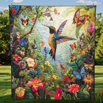 Graceful Hummingbird XR1908003CL Quilt