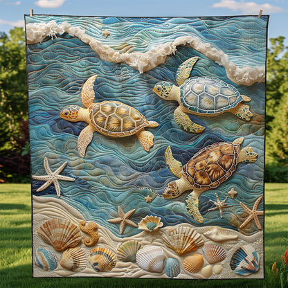 Ocean Turtle WG1408005CL Quilt