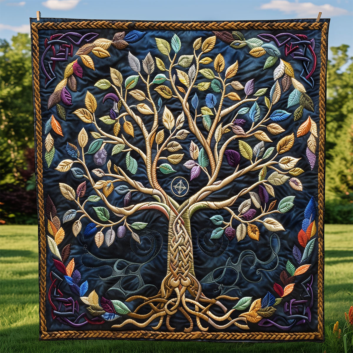 Tree of Unity XR2308011CL Quilt – Cozzyhomes