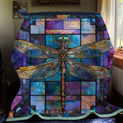 Purple Dragonfly WG2808002CL Quilt