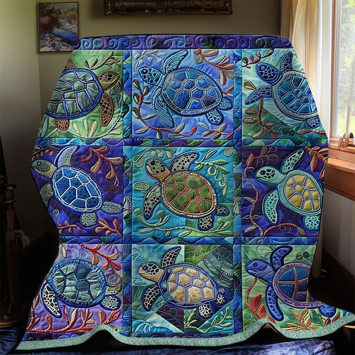 Sea Turtle Serenade WG2808006CL Quilt