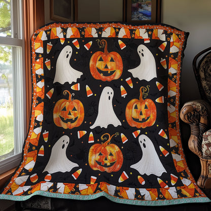 Boo Pumpkins XR1009001CL Quilt