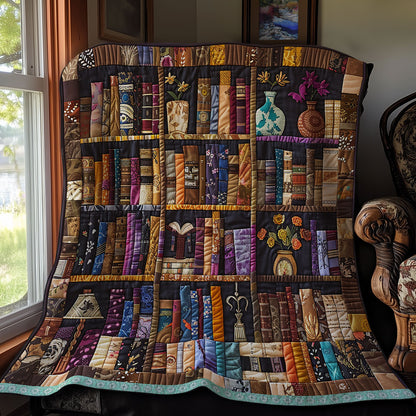 Book Lovers XR3008009CL Quilt