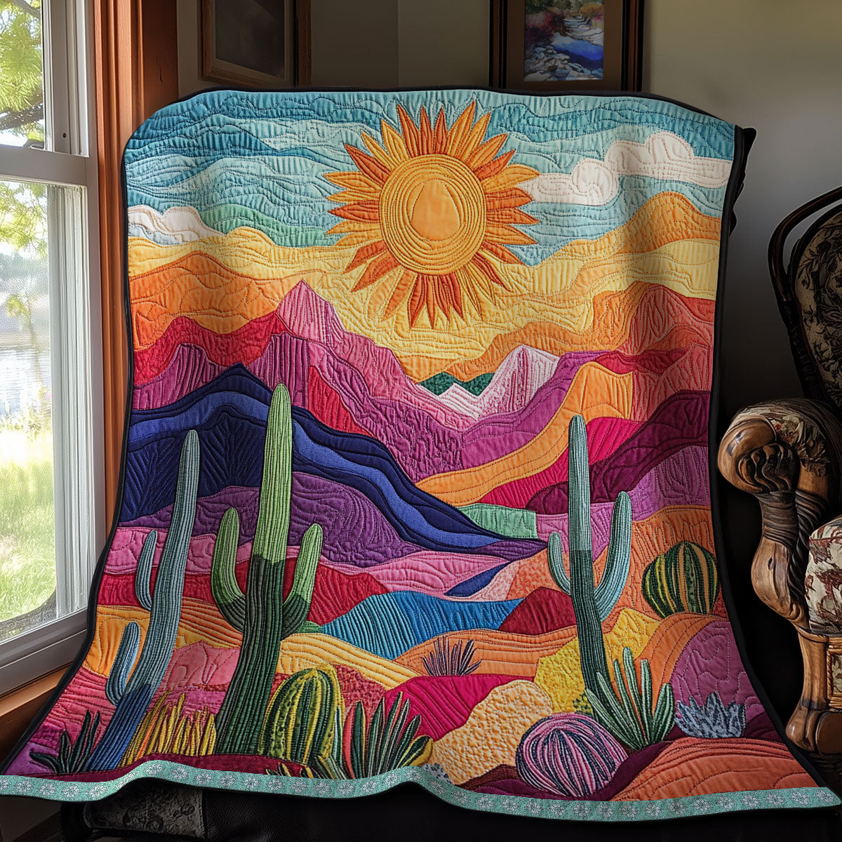 Colorful Desert XR1009031CL Quilt