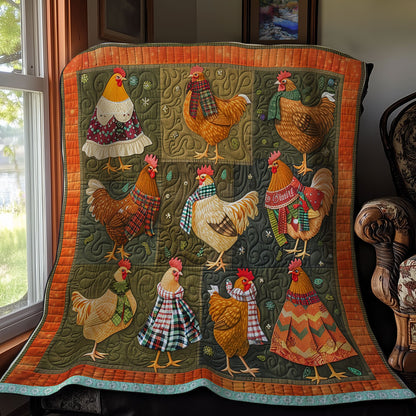 Countryside Roosters XR0409023CL Quilt