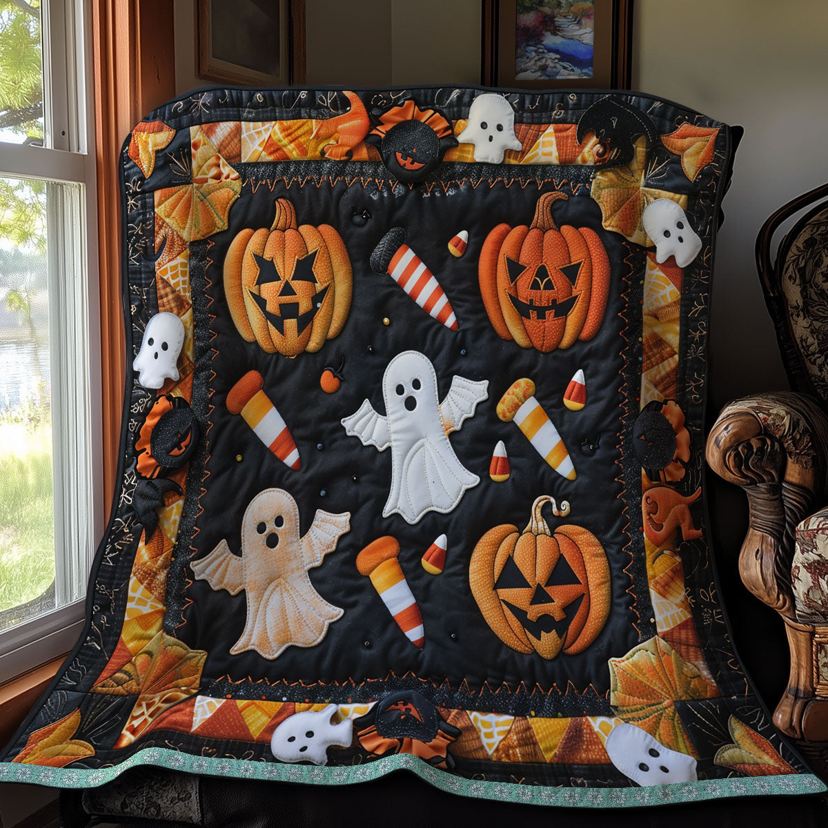Happy Halloween XR1009002CL Quilt