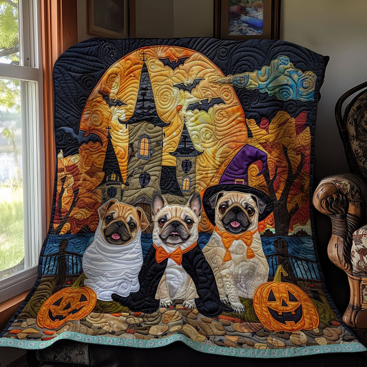 Haunted Paws XR3008024CL Quilt
