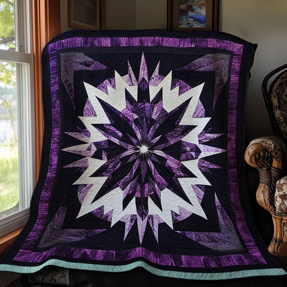 Purple Native American XR1309020CL Quilt