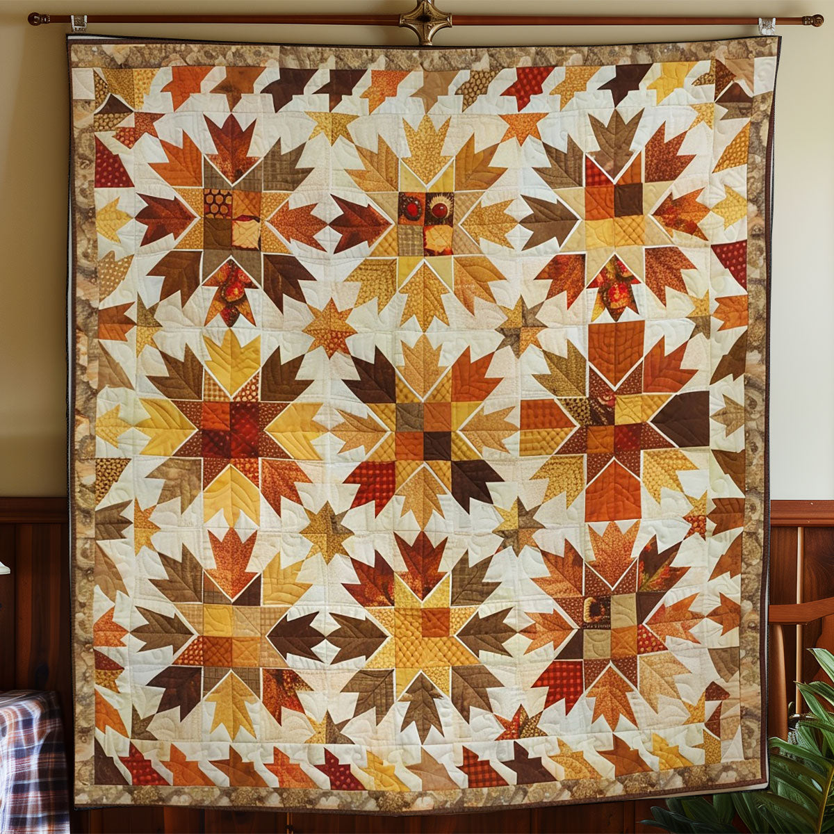 Autumn Pattern WO2708017CL Quilt