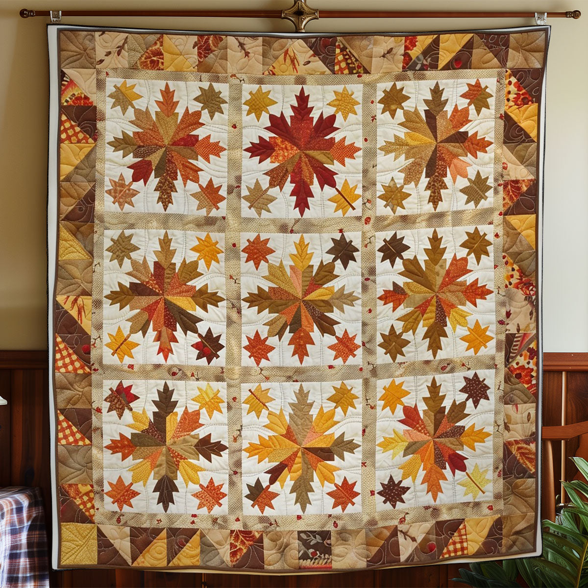 Autumn Pattern WO2708020CL Quilt