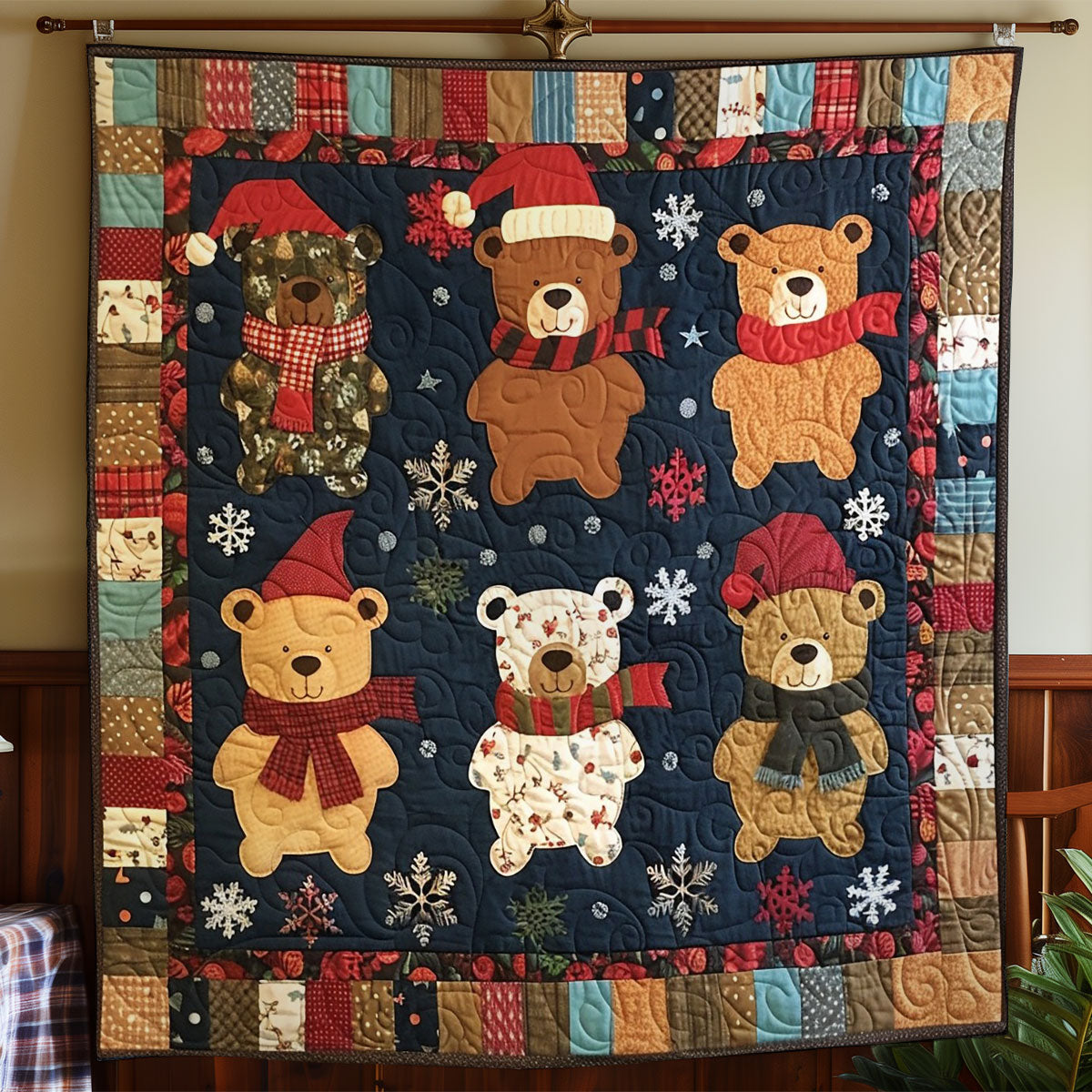 Bears Cute WO2208023CL Quilt
