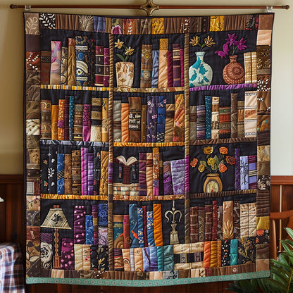 Book Lovers XR3008009CL Quilt