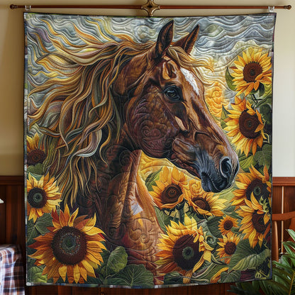 Brown Horse WO2408042CL Quilt