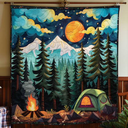 Camping In The Forest WO2208026CL Quilt
