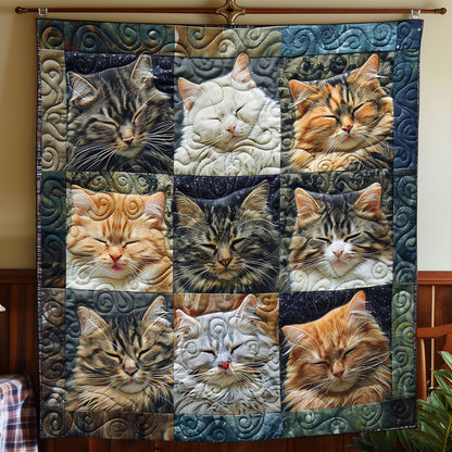 Cats Sleeping WO2208029CL Quilt