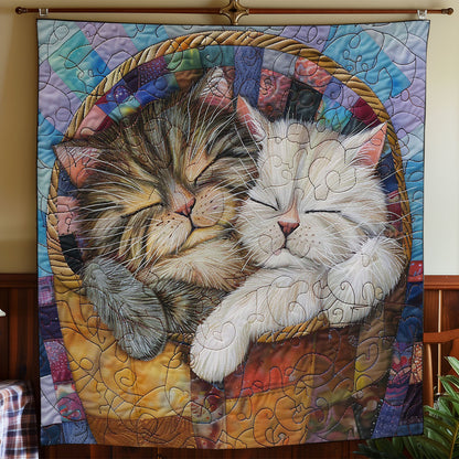 Cats Slepping WO1608009CL Quilt