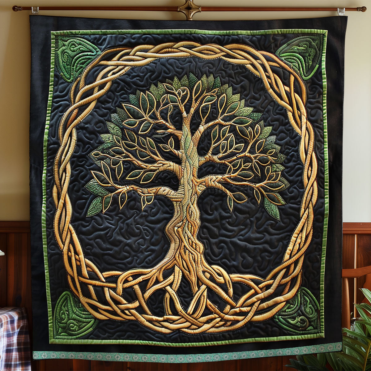 Celtic Tree Of Life XR0409018CL Quilt