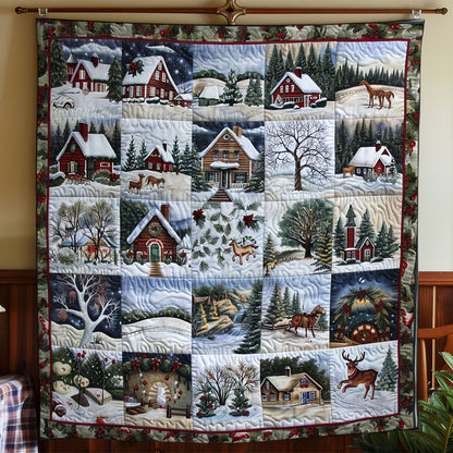 Christmas Scene WO2208018CL Quilt