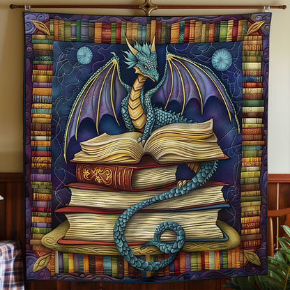 Dragon And Book WO2808046CL Quilt