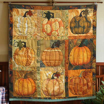 Fall Pumpkins XR0509004CL Quilt