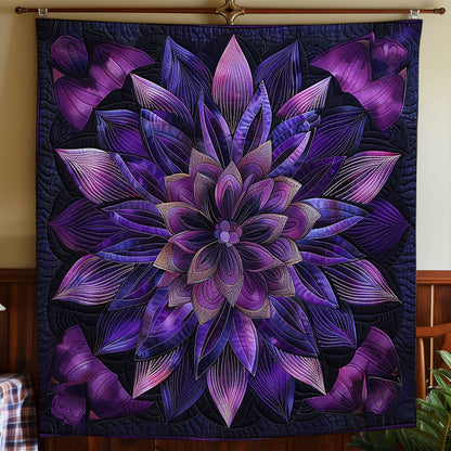 Flower Purple WO2808038CL Quilt