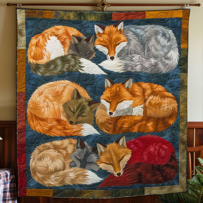 Fox Sleeping WP1008009CL Quilt