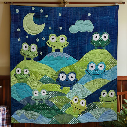 Frog Funny WO2308026CL Quilt