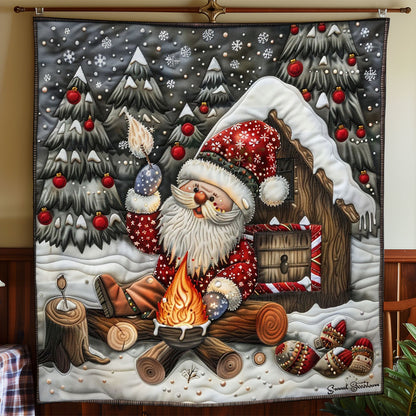 Gnomes By The Fire WO2908030CL Quilt