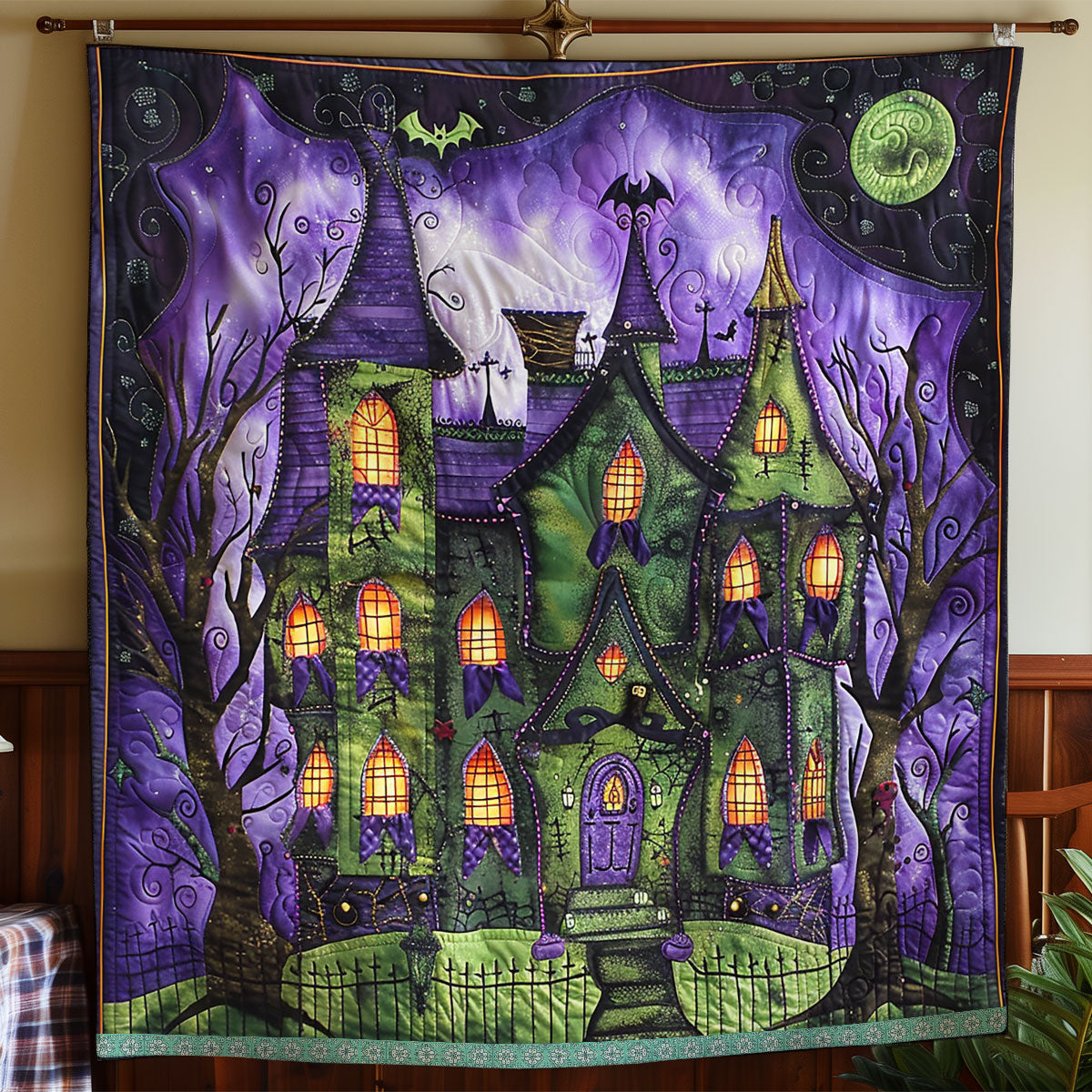 Halloween Night XR0409013CL Quilt